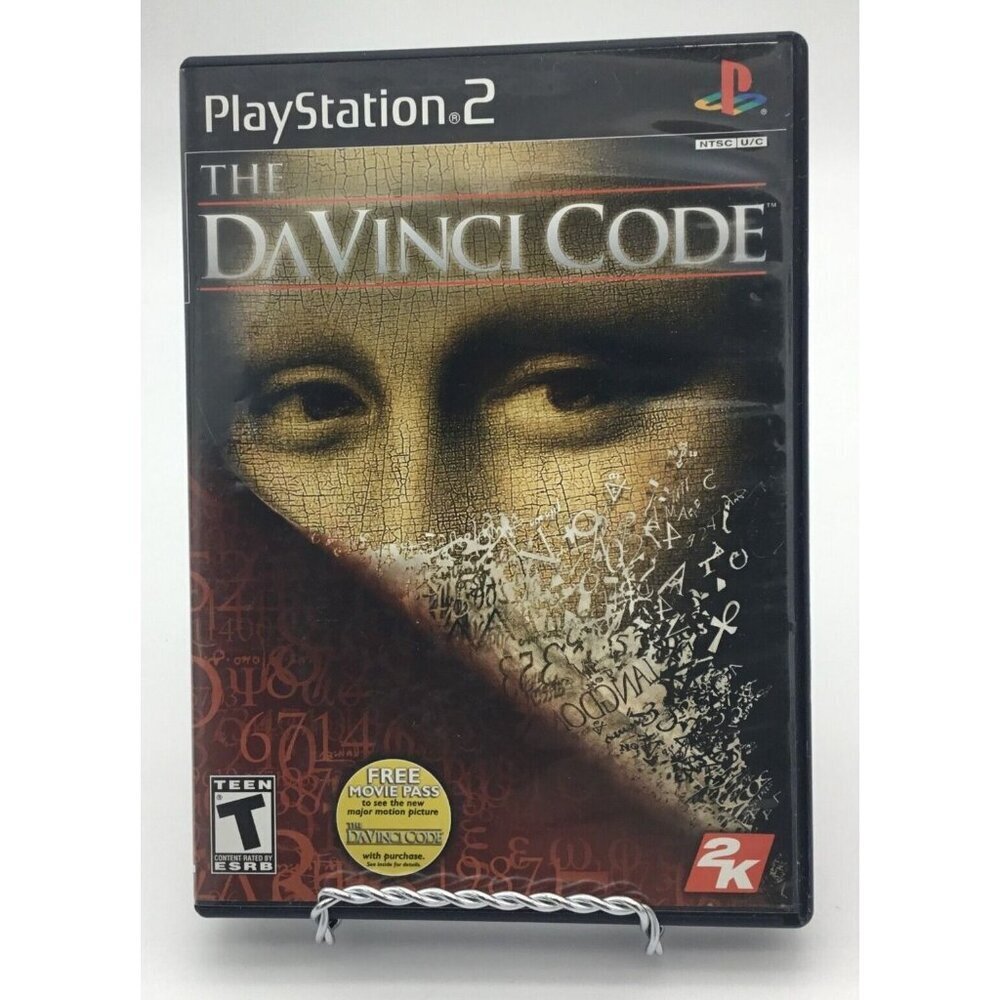 2K & Sony Pictures PlayStation2 The Da Vinci Code Video 2006 Game Rated Teen